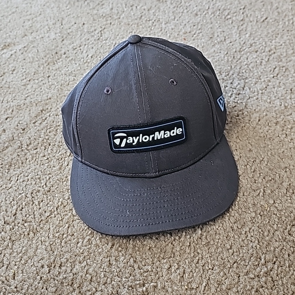 Taylor Made New Era Golf Hat Adjustable Gray